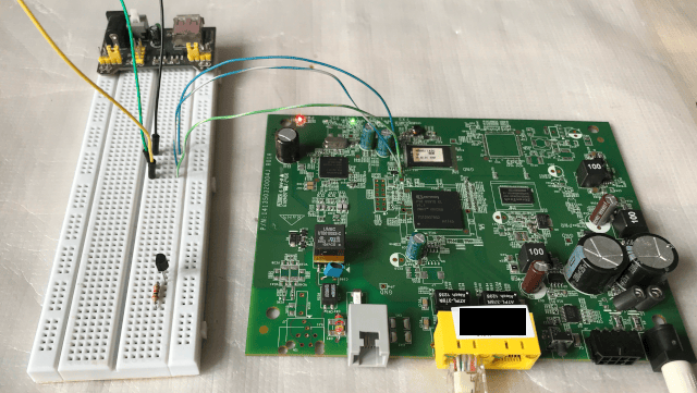 BT VG3503J Modem conencted via Serial port